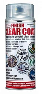 BITS4REASONS- New Formula E-TECH PRO Finish Clear Coat - Ultimate Crystal Clear Lacquer - HIGH Gloss, Scratch Resistant, Quick Drying, Non Yellowing