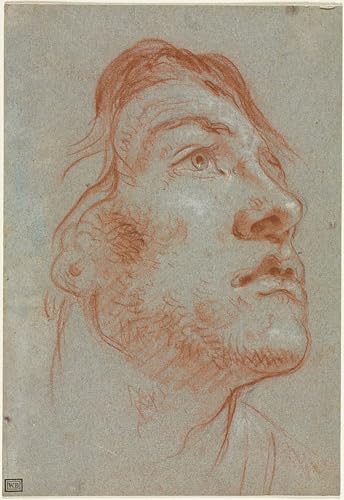 Art Tableau la tête d'un jeune homme Impression sur Toile PSVDCTOO 60x90cm