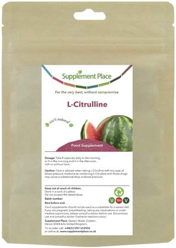 Supplement Place L-Citrulline Powder, 250 Grams