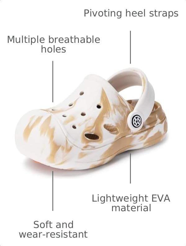 Image of KVbabby Toddler Kids Clogs for Boys Girls