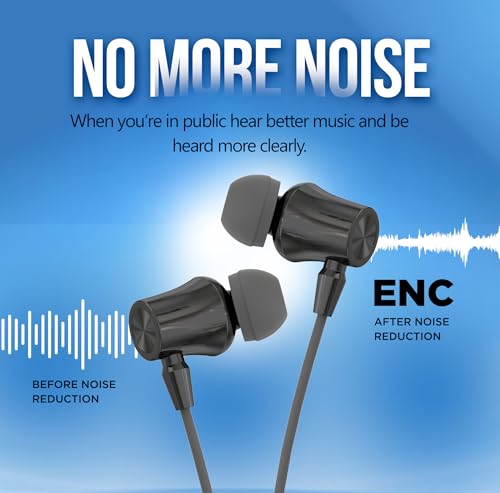 Image of AROMA NB124 Blynk Neckband Bluetooth, Metallic Grey, in the Ear | 100 Hours Playtime, ENC, Voice Changer, Fast Charging