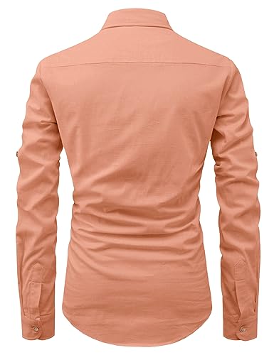 Image of Vida Loca Men Cotton Full Sleeve Casual Spread Collor Slim Fit Short Kurta for Men and Boys (Pack of 2)