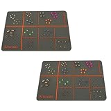 Riverruns Silicone Bead Pad Fly Tying Mat Three Sized Choice Keep Beads & Hooks from Sliding Away You Know Where Your Beads! One of The Best Fly Tying Tools