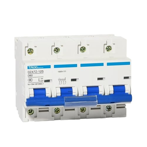 Disjoncteur CC 4P 125A à Déconnexion Rapide Haute Tension 1000V