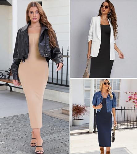 Image of Strapless Slip for Under Dress Long Shapewear Dress for Women Tummy Control