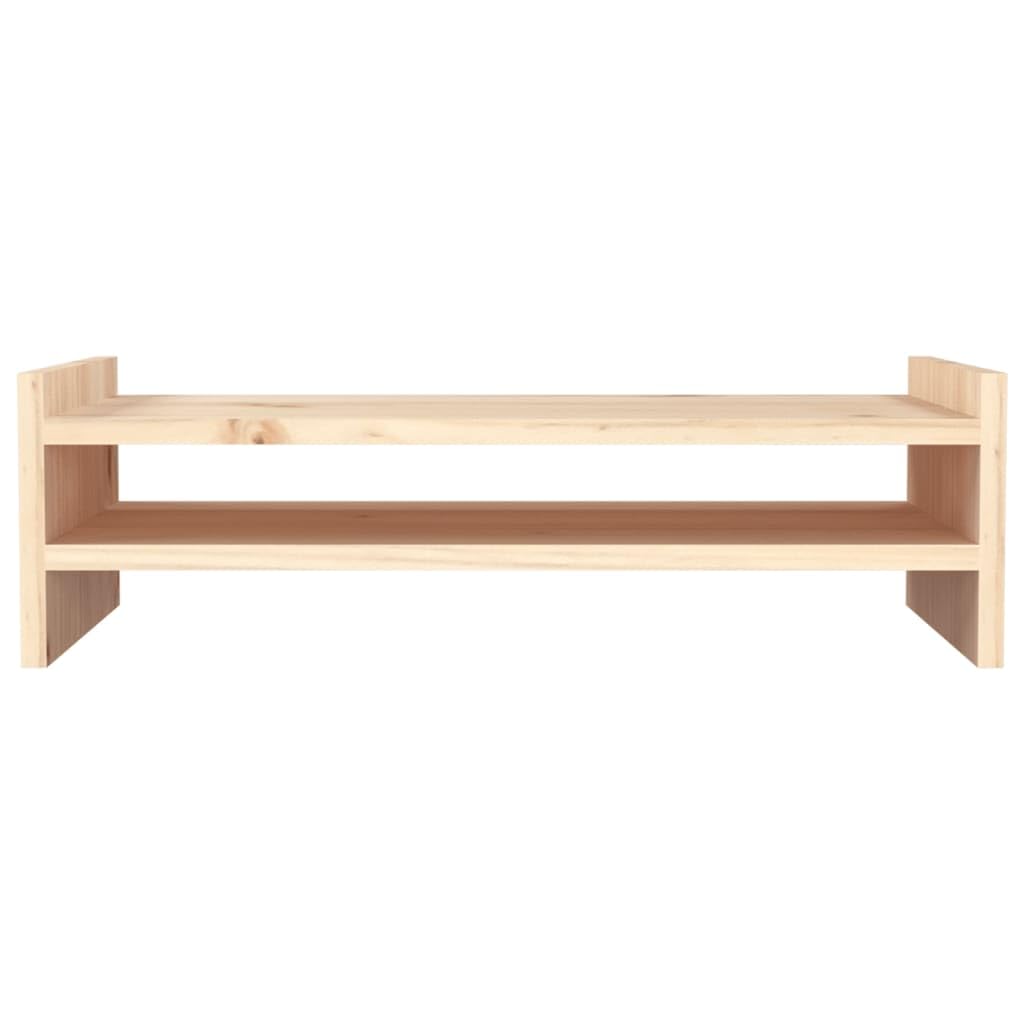 Supporto per monitor 50 x 27 x 15 cm in legno di pino solido 02_0004423
