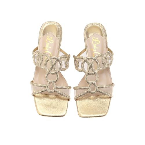 Lady Couture Fab Rhinestone Mesh Slide2