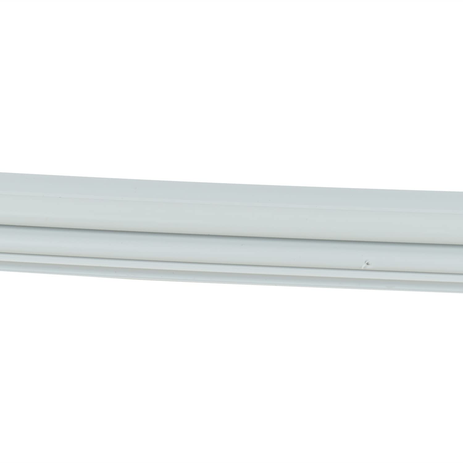 sparefixd Junta de goma para puerta inferior Bosch, color blanco para frigorífico y congelador