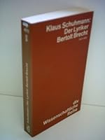 Der Lyriker Bertolt Brecht, 1913-1933 3423040750 Book Cover