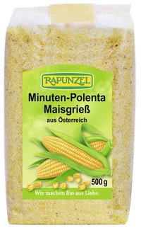 Rapunzel Bio Minuten-Polenta Maisgrieß, 4er Pack (4 x 500g) - BIO
