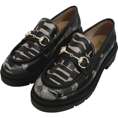 Image of DOGO Penny Loafers for Women - Handmade and Vegan Leather Platform Loafers for Women