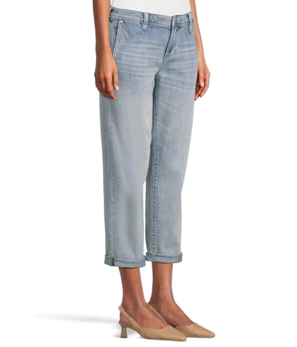 Liverpool Women's Norma Jean Mid-Rise Relaxed Roller 24 1/2"2