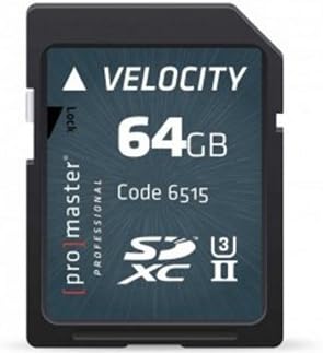 Promaster Velocity 64GB SD/XC Memory Card