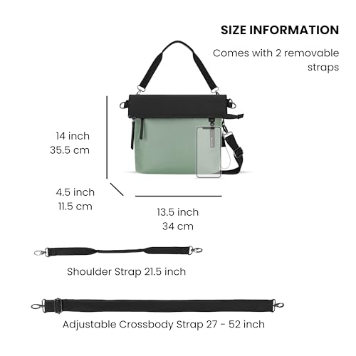 Image of Sherpani Vale, Anti Theft Versatile Crossbody Bag, Fashion Tote Bag, Travel Shoulder Bag, Designer Handbag for Women