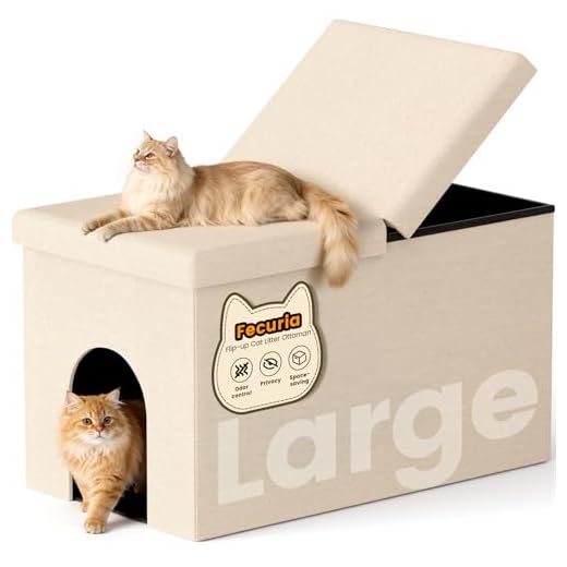 Multi-Functional Cat Litter Box Enclosure