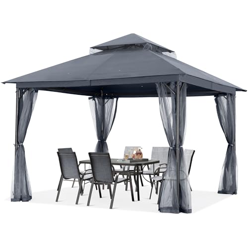 ABCCANOPY Outdoor Patio Gazebo 11x13 - Double Roof...