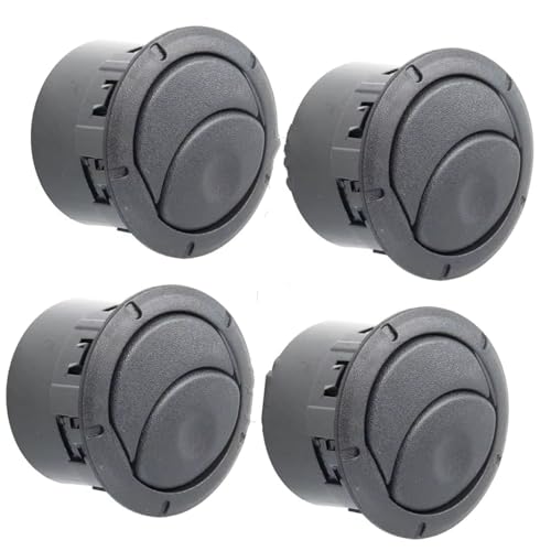 Rejilla de ventilación de aire acondicionado de Dacia Sandero MK1 2010, pack de 4