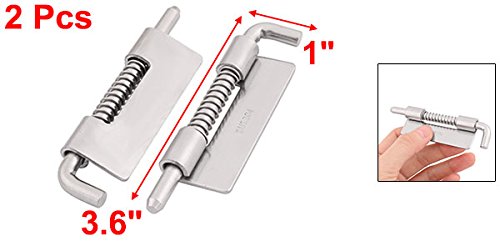 Sourcingmap Office 304 Stainless Steel Door Gate Spring Latch Box Bolt 3.6 Inch Length 2pcs - Image 3