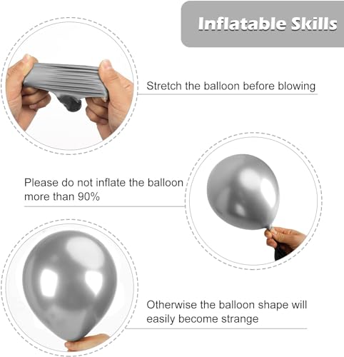 Image of Party Propz | Bridal Decor Kit | 64 Pcs | Shimmering Foil Balloon & Sash | Metallic Finish | Bride To Be Decoration, Party Decorations Items, Bridal Shower Decorations | Multicolor | Easy Setup