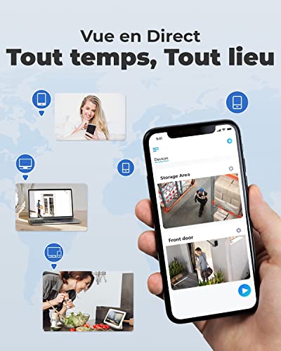 Reolink 4K 16CH Kit Vidéo Surveillance, 4To 4K NVR avec 8X 8MP Caméra IP PoE, Détection Personne/Véhicule, Caméra de Surveillance Extérieure avec Vision Nocturne, Enregistrement 24/7, RLK16-800D8 – Image 6