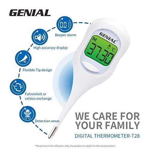 Nayble Genial Digital T28 Thermometer Fast and Accurate Reading with