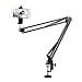 Produktbild Solustre Handyhalter Telefoncliphalter Klemme für Schreibtisch Telefonhalter Halter Halterung Lange Armhalterung für Schlafzimmer Desktop Büro Bad Küche