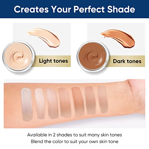 Zmaomaoy ZMAOMAOY-12 Tattoo Cover Up, Tattoo Cover Up Makeup Waterproof Concealer, Suitable For Scars,Dark Spots & Vitiligo thumb #4