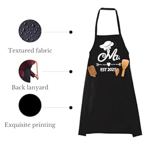 Mrandmrsest2025mugandapronsetbridalshowergiftsweddingengagementgiftsforcouplesforcouplehisandhergiftsfunnykitchengiftsforcouples Urban Country Home Decor Mr and mrs est 2025 mug and apron set bridal shower gifts wedding engagement gifts for couples for couple his and her gifts funny kitchen gifts for couples urban country home decor