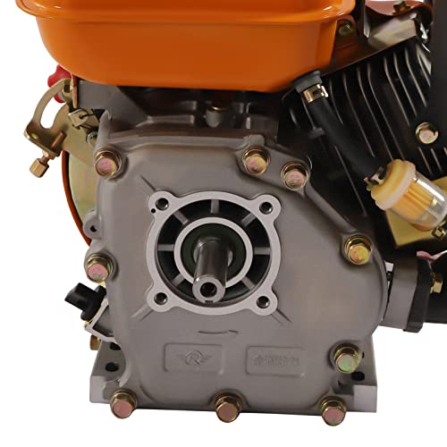 3Hp Diesel Engine 196Cc 4 Stroke Engine Diesel Engine Motor Single Cylinder Forced Air Cooling Horizontal Crankshaft Engine Recoil Hand Start 3000Rpm, Orange #TOP7