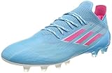 adidas x plr Cordones de los zapatos adidas X Speedflow.1 AG, Football Shoe Unisex Adulto, Sky Rush/Team Shock Pink/Cloud White, 42 EU