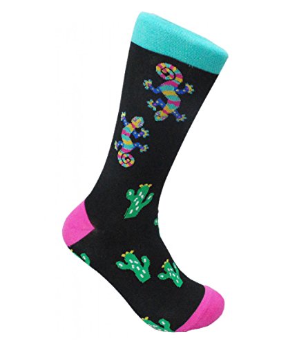 FineFit Man Cave Trouser Socks - One Size, Gekko