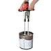 DYNAMI Double-Paddle Electric Mortar Stirrer,2800W Double-handle Electric Cement Mixer,High Low 6 Adjustable Speed,for Mixing Mud, Cement, Mortar, Paint, Fodder (Red)