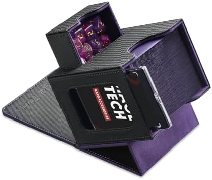 Mage Tech Card Deck Box for MTG Commander - Patented Design, Comm...