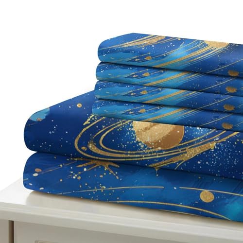 Parure de lit astronaute avec fermeture éclair invisible et microfibre super douce - 7