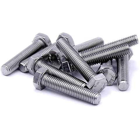 M8 Stainless Steel Hex Bolt Set (Pack of 10) Cover