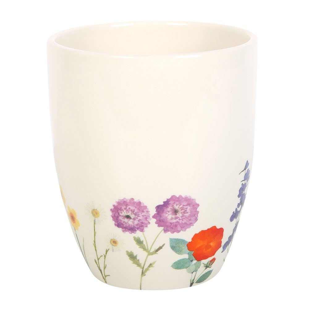 Zale Yardley Plant Pots, “Wild Flower Plant Pot” House Fake Flower Pot, Terracotta Plants Pots - Image 2