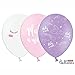 Produktbild P&D Einhorn-Luftballons 6 Stück violett-rosa-Weiss