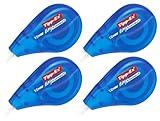 Tipp-Ex Easy Correct White Correction Tape Mouse Rollers, Extra Long 12m, Pack of 4