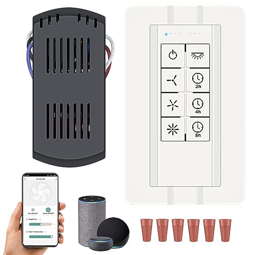 Amazon Alexa Smart WiFi Ceiling Fan Controller Works With Alexa