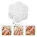 Healifty Flat Back Pearls Nail Charms 5600 Pieces Half-Round Simulated Pearls for Nail Art DIY Crafting Manicure Decoration for Beauty Personal Care