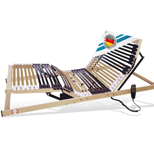 Matratzen Perfekt Elektrischer Lattenrost 100x200 cm 42 Leisten 7 Zonen 8 cm Höhe 2 Motoren bis 200 kg belastbar Netzfreischaltung Härtegradverstellung Notabsenkung Matratzen Perfekt Elektrischer Lattenrost 100x200 cm 42 Leisten 7 Zonen 8 cm Höhe 2 Motoren bis 200 kg belastbar Netzfreischaltung Härtegradverstellung Notabsenkung