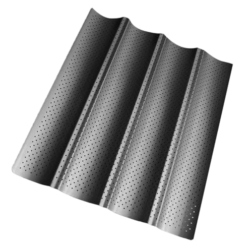 PRETYZOOM Bread Loaf Pans for Baking Baguette Baking Pan Non-stick Heat-resistant Easy to Clean French Bread Proofing Basket