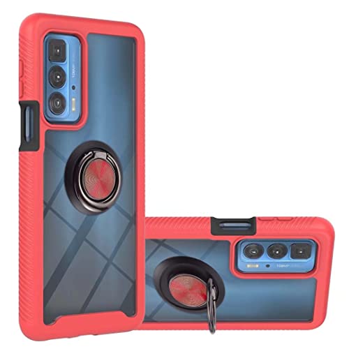 JIAFEI Cover per Motorola Edge 20 PRO Trasparente