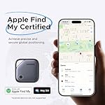 UGREEN FineTrack Air Tracker Tags (iOS Only) 4 Pack, 2-Year Replaceable Battery Bluetooth Tracker Compatible with Apple Find My, Item Finder Smart Tag for Keys, Luggage - [Apple Find My Certified] - Image 2
