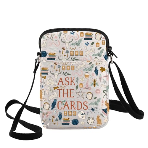 G2TUP Tarot Card Crossbody Bag Tarot Card Lover Gift Ask the Cards Shoulder Bag Tarot Card Merchandise