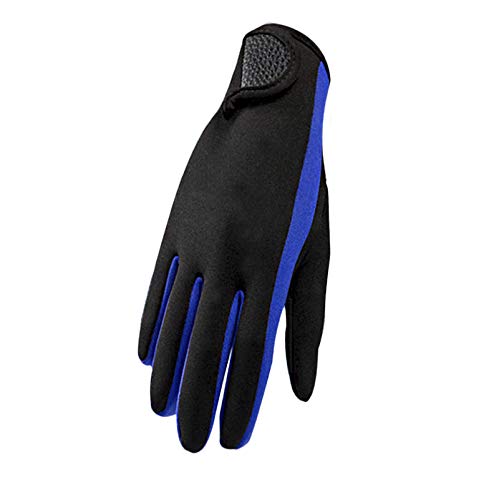 Afinder Adults 1.5mm Neoprene Diving Gloves Flexible Thermal Full Finger Short Wetsuit Gloves for Swimming Snorkeling Kayaking Surfing Watersports Spearfishing Sailing