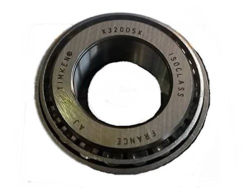Timken 32005X 92KA1 ISO Tapered Roller Bearing Assembly, Chromium Steel