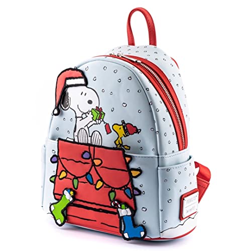 Loungefly Peanuts Gift Giving Snoopy and Woodstock Womens Double Strap Shoulder Bag Purse4