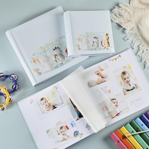 Jumbo-Album \Animals\, 30x30 cm, 100 weiße Seiten