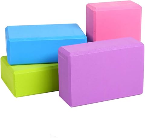 Yoga Block 4-Inch Foam Block 2-Pack